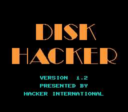 Disk Hacker - Version 1.2 (Unl)